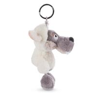 Nici glubschis pluchen sleutelhanger wolf ulvy, 10cm - thumbnail
