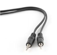 3.5 mm stereo audiokabel, 5 meter - thumbnail