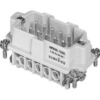 Amphenol C146 10A010 002 1-1 Pin-inzetstuk Heavy mate C146 Totaal aantal polen 10 + PE 1 stuk(s) - thumbnail
