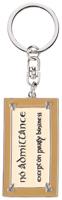 Lord of the Rings Keyring No Admittance Sign 6 cm - thumbnail