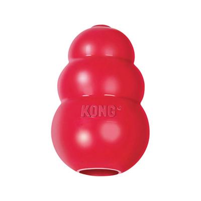 Hondenspeelgoed rubber medium rood Kong - Kong Hondenspeelgoed rubber medium rood Kong - Kong