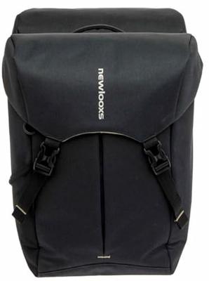 Dubbele fietstas New Looxs Sports MIK 40 liter 32 x 18 x 40 cm (2x) - zwart