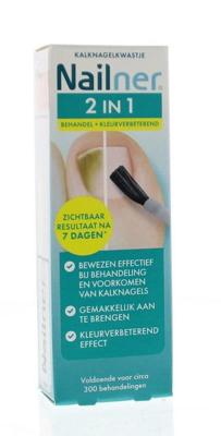 Nailner 2-in-1 brush 5 Milliliter