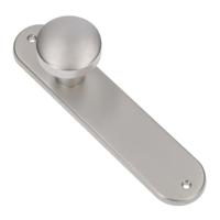 AMI langschild met vaste knop (50mm) ovaal - blind - F1 - 322971 - thumbnail