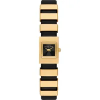 Horlogeband Michael Kors MK4887 Leder Zwart 12mm - thumbnail