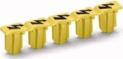 WAGO 2002-115 Waarschuwingsafdekking Geel 100 stuk(s)