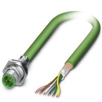 Phoenix Contact 1534520 Sensor/actuator inbouwconnector M12 Aantal polen (sensoren): 5 Stekker, inbouw 2.00 m 1 stuk(s) - thumbnail