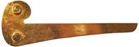 Berger & Schröter 814554 Middelpuntvinder (l x b x h) 133 x 45 x 10 mm Messing - thumbnail