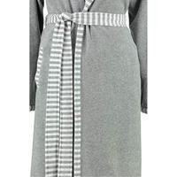 Vossen Vossen Badjas Juno grau meliert L - thumbnail