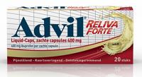 Advil Reliva Forte Liquid Capsules 400 mg - voor pijn en koorts - thumbnail