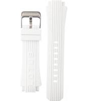 Horlogeband Lotus 15730-E / 15730 Rubber Wit 22mm - thumbnail