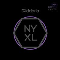 D'Addario NYXL1164 Nickel Wound Medium 11-64 7-snarige set - thumbnail