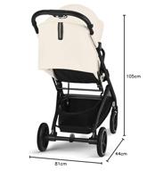 CYBEX - Beezy BLK Kinderwagen - Canvas Wit - thumbnail