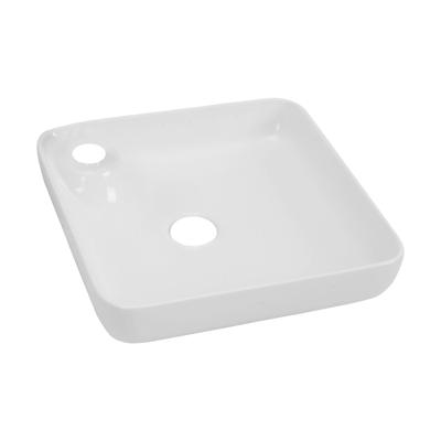 Opbouw Waskom VM Go Fontana 40x40x12 cm Porselein Wit Go by Van Marcke