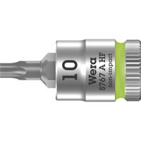 Wera 8767 A HF TORX® Zyklop Bit/dop-combinatie met 1/4" Aandrijving met Vasthoudfunctie, TX 10 x 28 mm - 1 stuk(s) - 05003362001 - thumbnail
