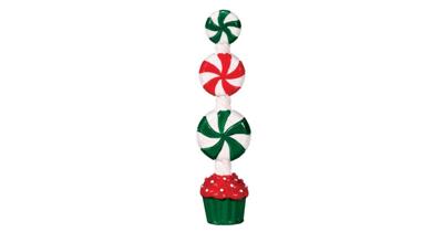 Lemax peppermint candy topiary kerstdorp accessoire Sugar 'N' Spice 2017