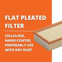 Fein 31345012010 Platte vouwfilter 1 stuk(s) - thumbnail