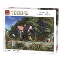 King Cottage Collection Roses House 1000 stukjes - thumbnail