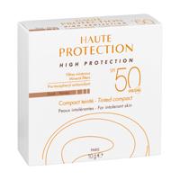 Avène Solaires Gamme Blanche 100% Minérale Compact Teinté Doré Crème SPF50 10gr - thumbnail