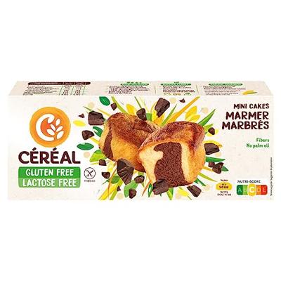 Cereal Gluten Free Lactose Free Mini Cakes Marmer 6 Stuks 200 g bij Jumbo