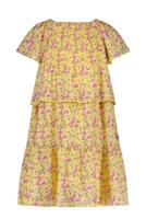 NoNo Meisjes jurk - Mill - Lemon drop - thumbnail