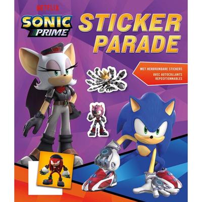 Boek Sonic Prime Sticker Parade Boek Sonic Prime Sticker Parade