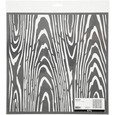 Creativ Company Sjabloon, boom, afm 30,5x30,5 cm, dikte 0,31 mm, 1 vel