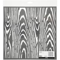 Creativ Company Sjabloon, boom, afm 30,5x30,5 cm, dikte 0,31 mm, 1 vel - thumbnail