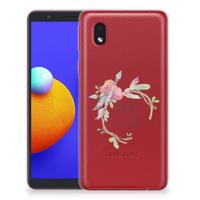 Samsung Galaxy A01 Core Telefoonhoesje met Naam Boho Text - thumbnail