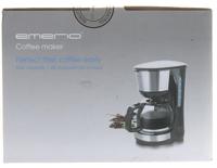 Emerio CME-122933 Koffiezetapparaat RVS/Zwart - thumbnail