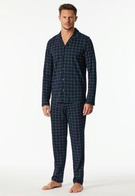 Schiesser Schiesser Heren Pyjama Long nightblue 183176 48/S