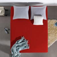 Dreamhouse Enkel Jersey 135 gr. Hoeslaken Rood 80/100 x 200 cm - thumbnail