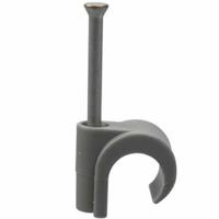 Spijkerclips 8-10mm grijs (100 stuks) - thumbnail