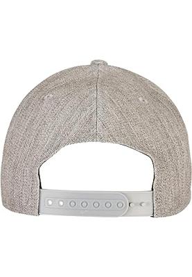 Flexfit FX110 110 Fitted Snapback - Heather Grey - One Size Flexfit FX110 110 Fitted Snapback - Heather Grey - One Size