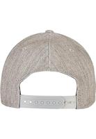 Flexfit FX110 110 Fitted Snapback - Heather Grey - One Size - thumbnail