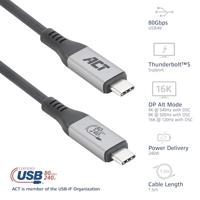 ACT USB4 Thunderbolt 80Gbps M/M 1,5m - thumbnail