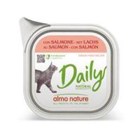 Almo Nature Daily met zalm natvoer kat (100 g) 32 x 100 g - thumbnail
