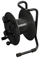 DAP lege kabelhaspel inclusief mounting panel zwart - thumbnail
