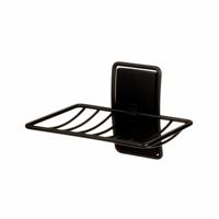 Zeepschaal Command Mat zwart Metaal Plastic Mat 3 Onderdelen - thumbnail