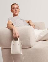 Ted Baker Wenissa Croc Effect Small Icon Bag-Ivory - thumbnail