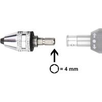 Donau Elektronik MBS01 Snelspanboorhouder met 4mm-zeskantbit 0,3 - 3,2 mm - thumbnail