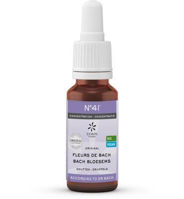 Bachbloesem Bio N°41 Druppels Concentratie 20ml
