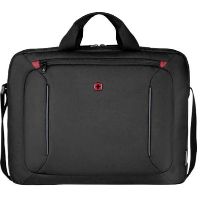 Wenger BQ 16 Slimcase Laptoptas Geschikt voor max. (laptop): 40,6 cm (16) Zwart