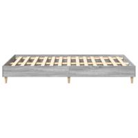 Bedframe zonder matras 135x190 cm spaanplaat grijs sonoma - thumbnail