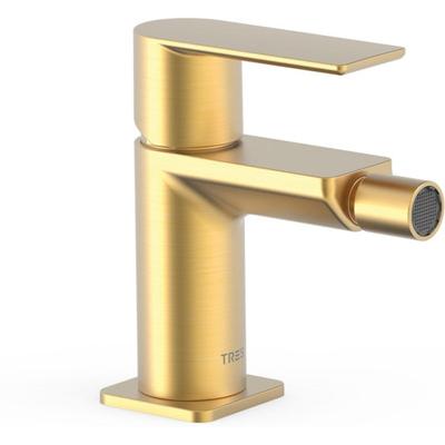 Bidetkraan Tres Loft | Opbouw | Mengkraan | 1-hendel | Rond | 24k Goud mat
