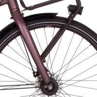 Cortina voorvork common black red matt - thumbnail