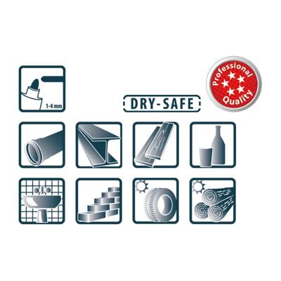 Pica 520/41 Permanent Marker | 1-4mm | Rond | Blauw | 10 stuks - PI52041 Pica 520/41 Permanent Marker | 1-4mm | Rond | Blauw | 10 stuks - PI52041