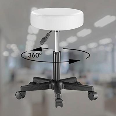 Monzana Bureaustoel - draaistoel - kruk - met - gestoffeerde - zitting - in - zwart Monzana Bureaustoel - draaistoel - kruk - met - gestoffeerde - zitting - in - zwart