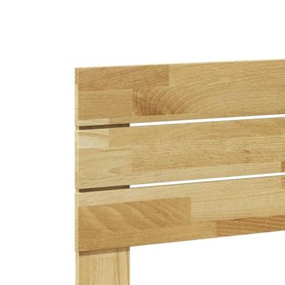 Hoofdbord 100 cm massief hout eiken - thumbnail