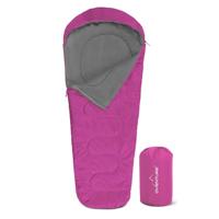 Oventure sleepplus mummy slaapzak roze - thumbnail